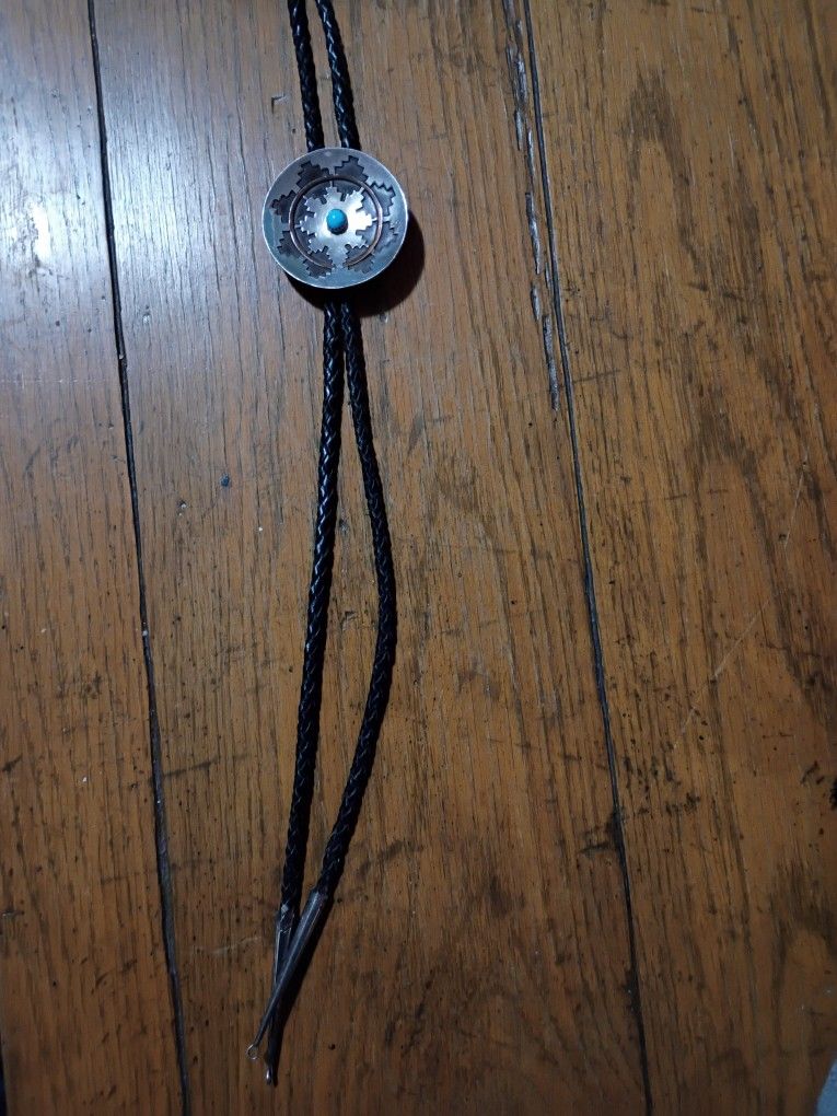 Sterling Silver Bolo Tie