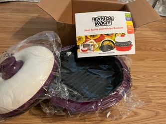 $15 CLEARANCE 🔥🔥🔥🔥.  BRAND NEW HEAVY DUTY MICROWAVE PAN & STEAMER  🥦🥗   LID INCLUDED   WAS $40!!  SALE ONLY $15💰💰