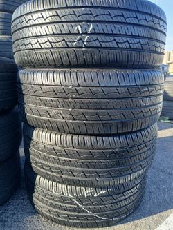 Tengo un set de llantas usadas 205 55 16 de la marca continental