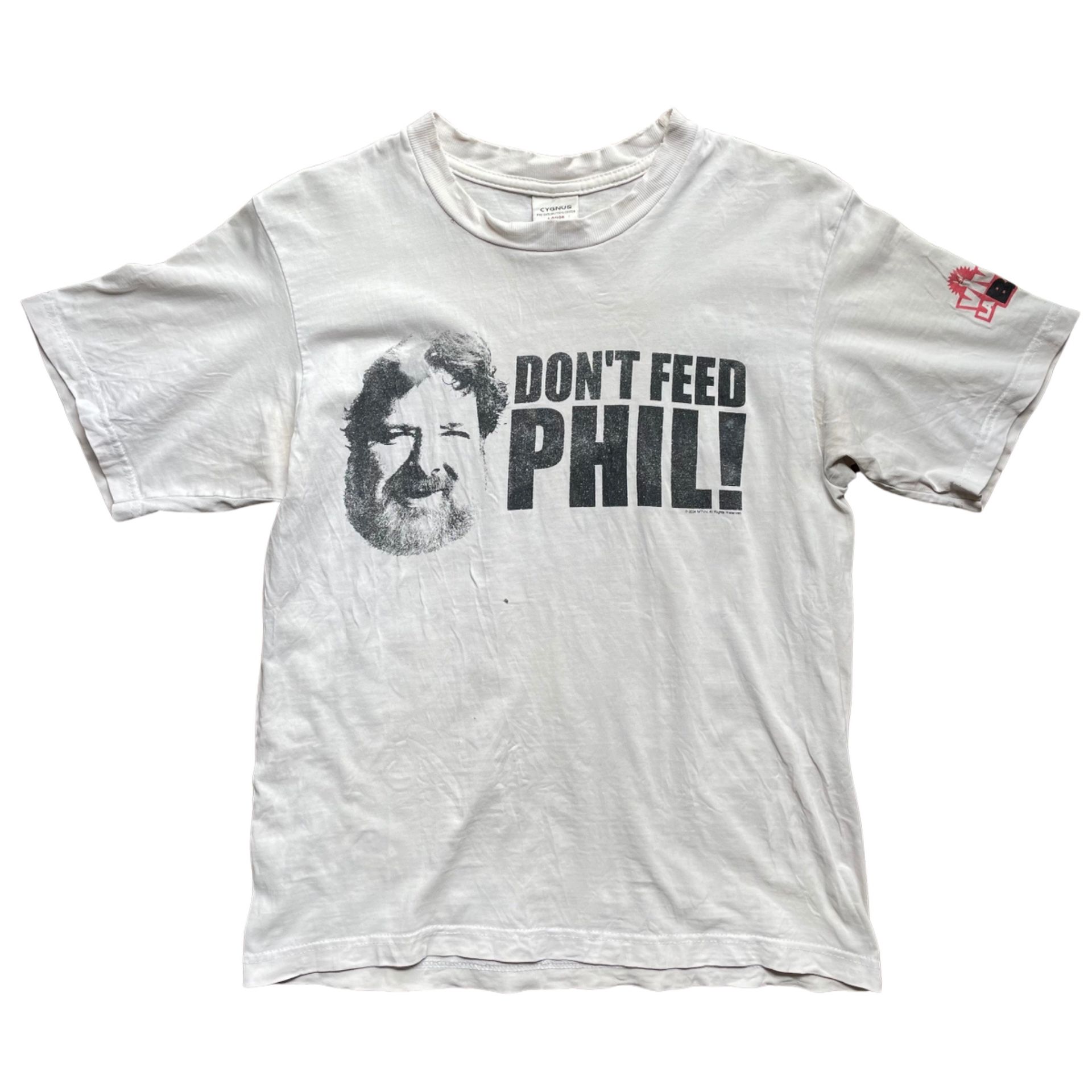 Vintage Don't Feed Phil Viva La Bam Shirt 2004 MTV Size L