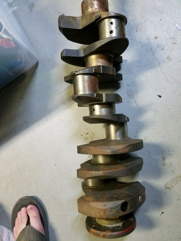 1967 Shelby GT500 428 PI Block and crank