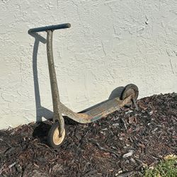 Vintage Metal Scooter