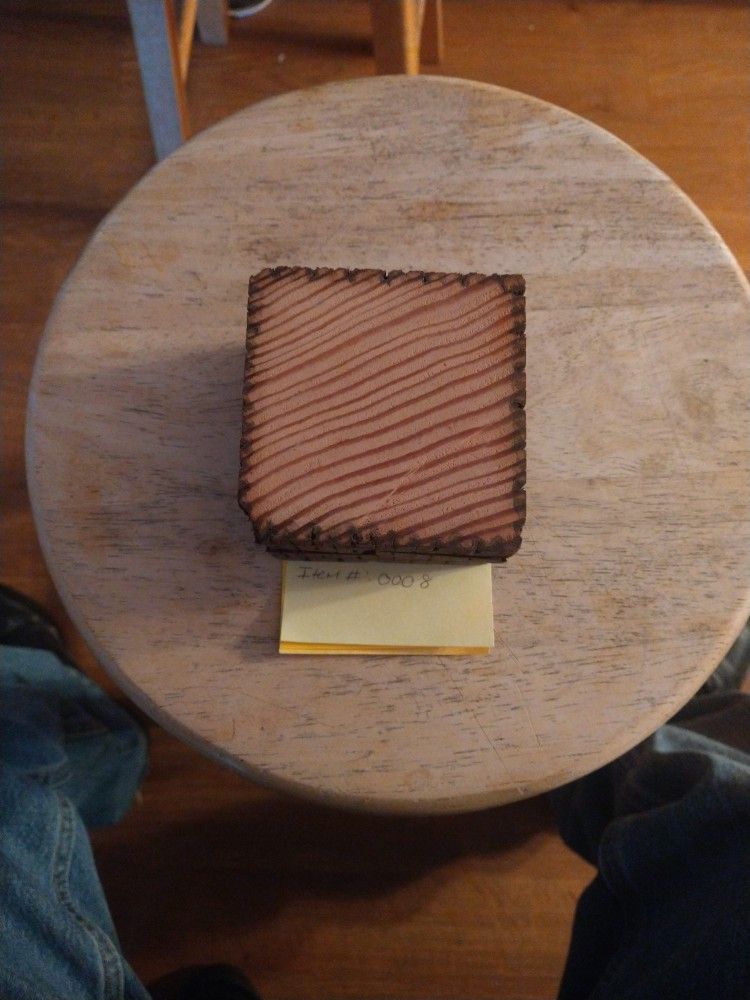 Set Of 4 Handmade Wooden Coasters 0008