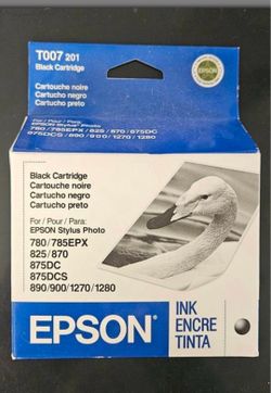 Epson Inkjet Cartridge -Black (T007201)