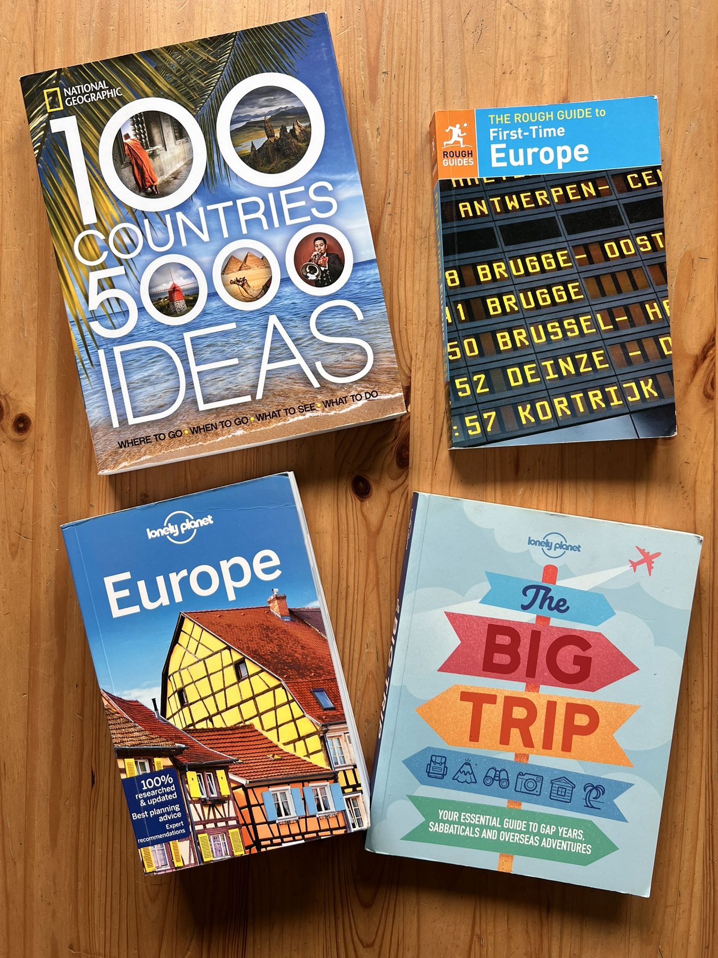 Assortment Of Travel Books - All Great Condition