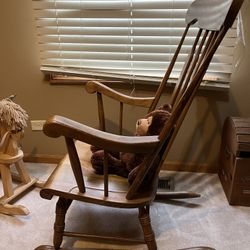 Wooden Rocking Chair
