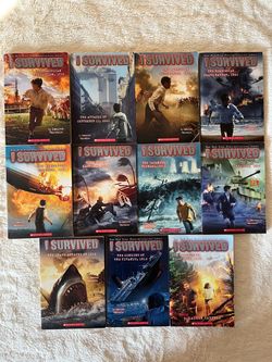 I Survived Series Book Set – lot of 11 Books by Lauren Tarshis