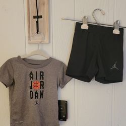 Nike Air Jordan Toddler Short Set - NWT