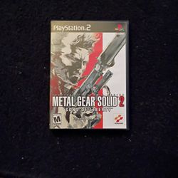 Metal Gear Solid 2 Sons Of Liberty Ps2