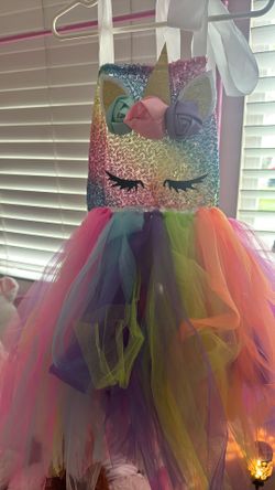 Girls Unicorn Tutu Dress