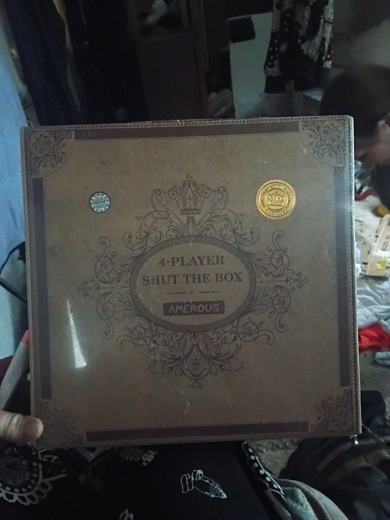 Shut The Box & Amerous 4 Player Game Board Game