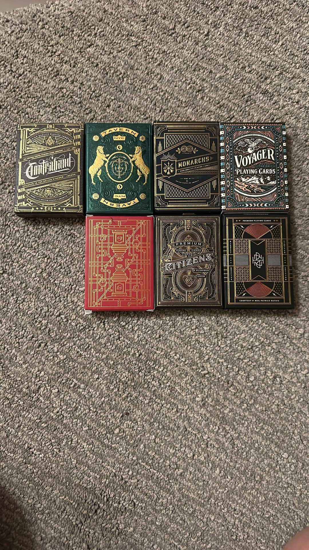 Opened But Never Used Theory 11 Card Collection