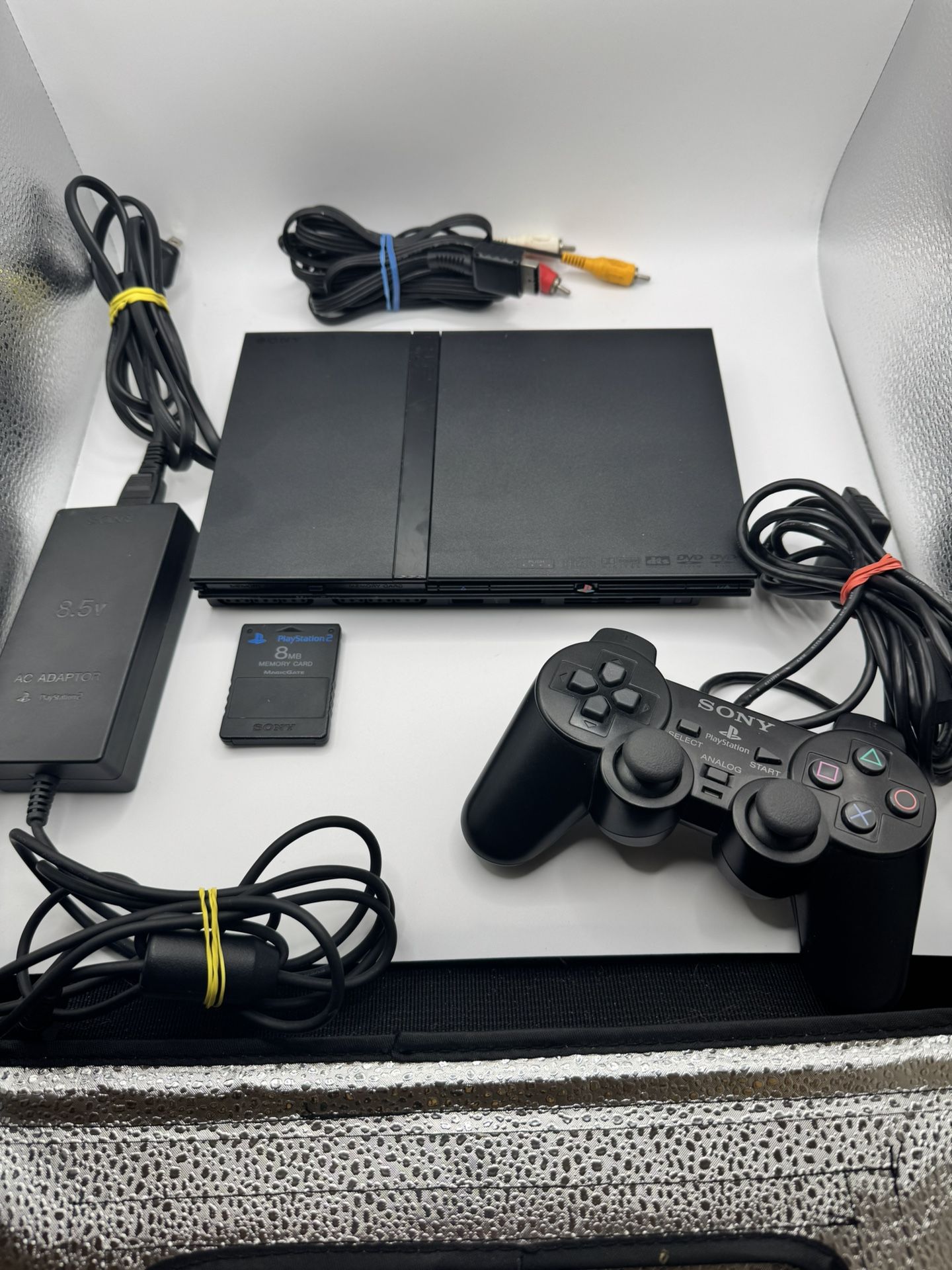 Playstation 2 Slim Black Console 
