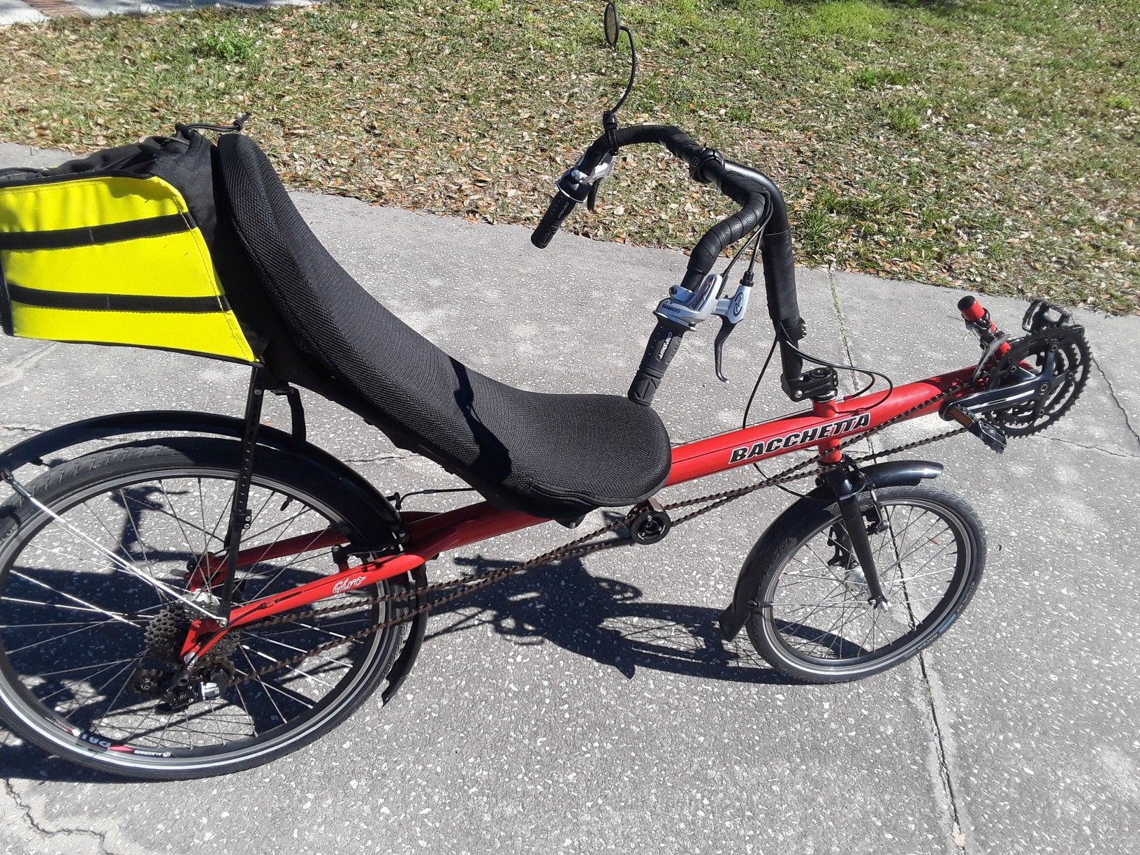 Bacchetta Giro 20 Like New Recumbent 27 speed bike.