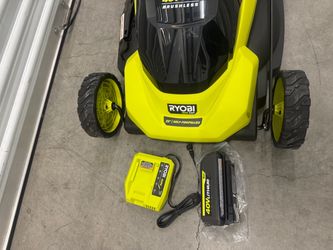 Ryobi 40V HP Brushless 20 in. Cordless Battery Walk Behind Push Lawn Mower with 6.0 Ah Battery and Charger