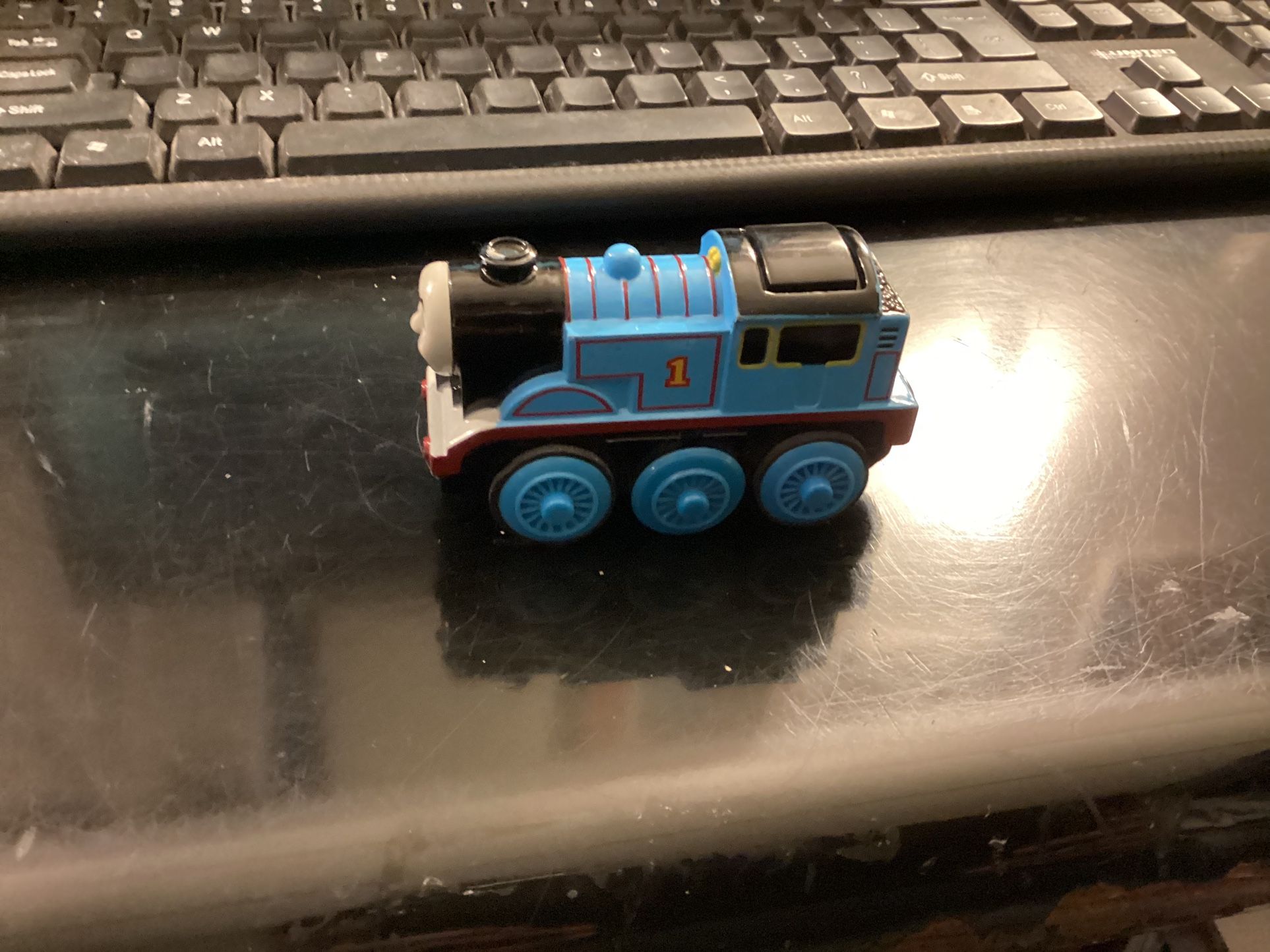 Wooden Battery Train