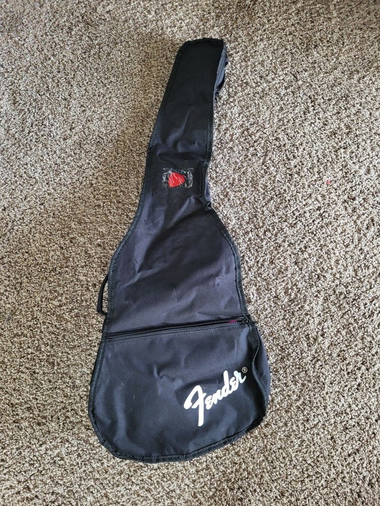 Fender black guitar gig bag