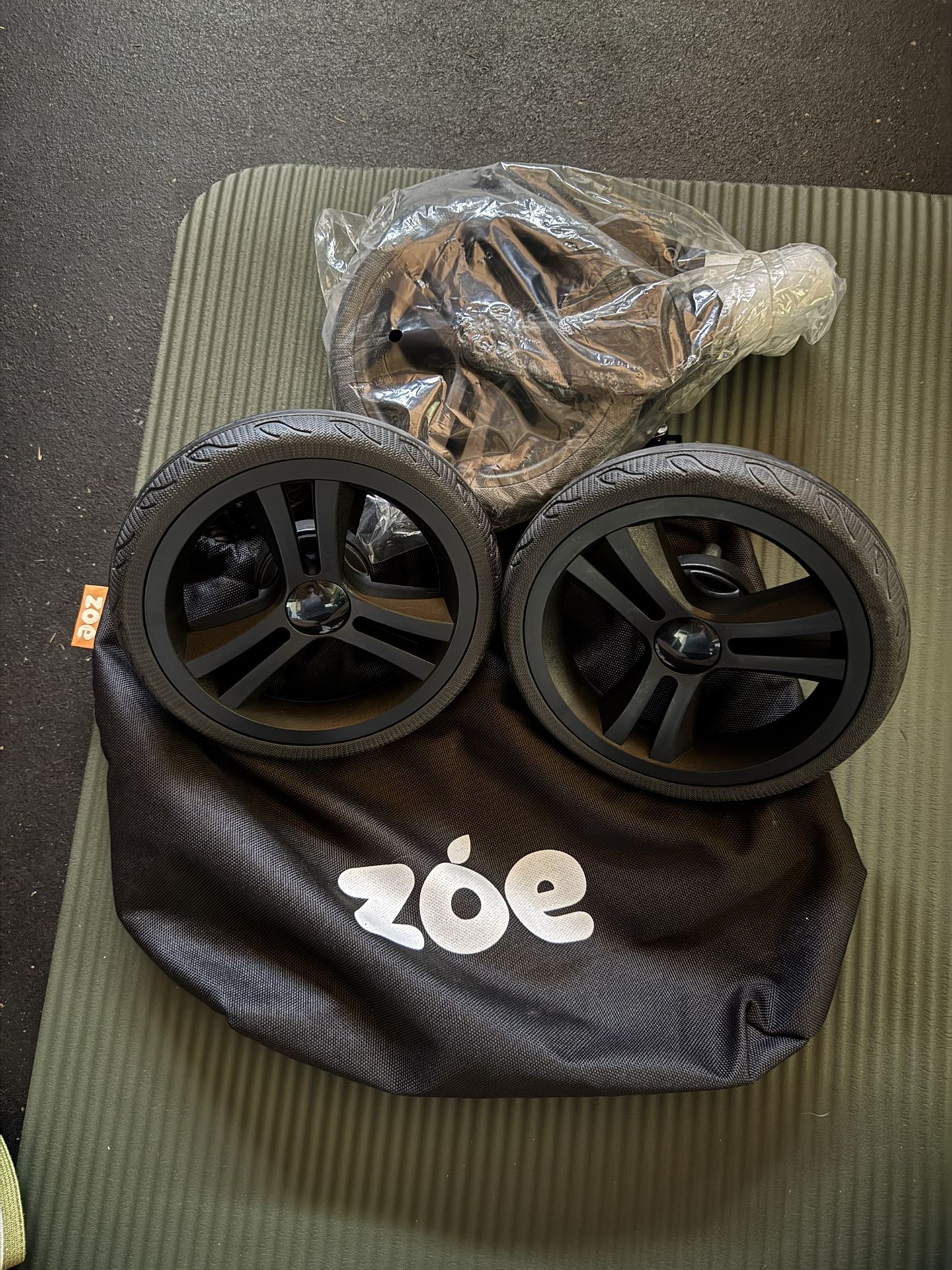 Zoe Stroller - Tour All-Terrain Wheels