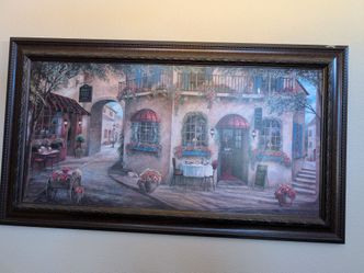 Italian Cafe Wall Art for Dining Area