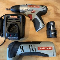 Craftsman Hammer drill/Multitool 12v kit 