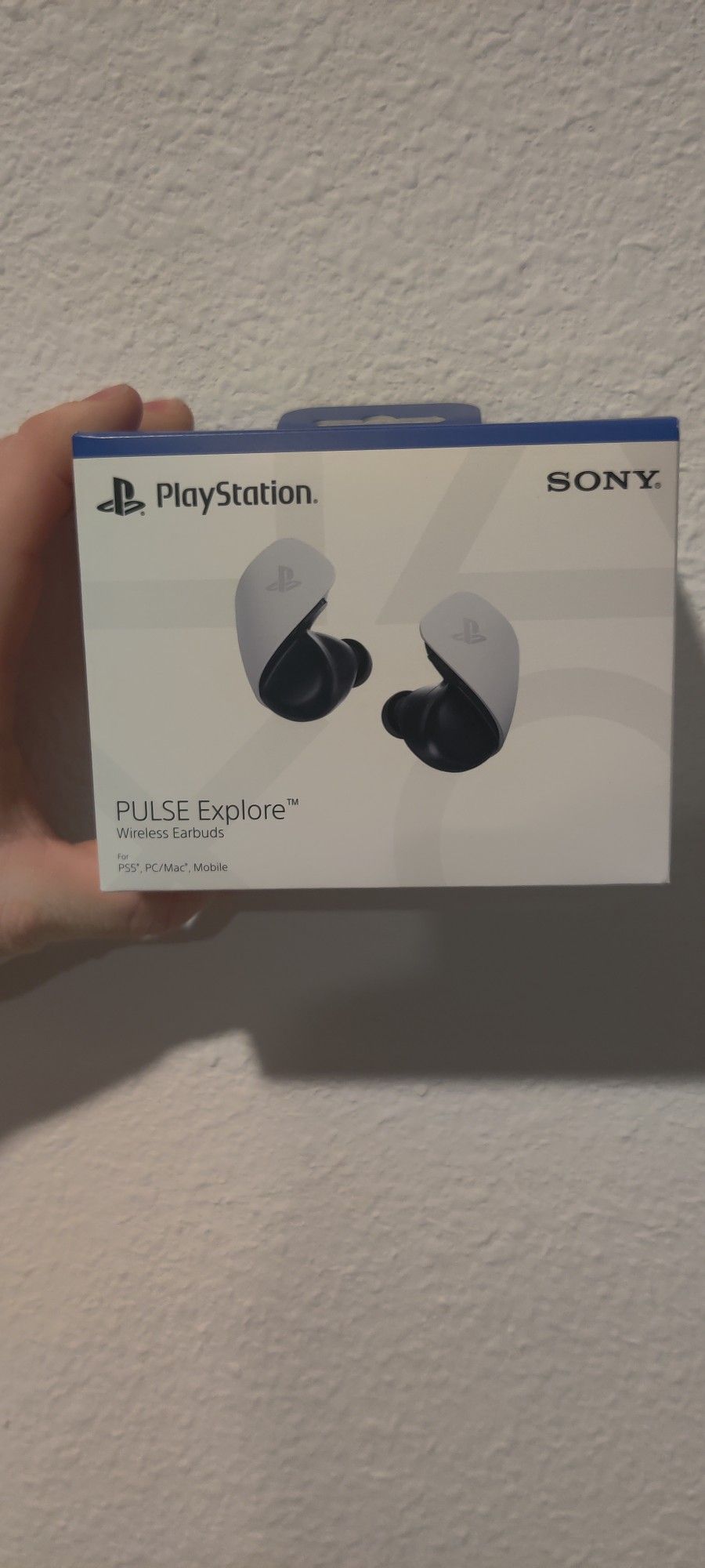 Sony PULSE Explore Wireless Earbuds - White PlayStation 5 Brand New Sealed