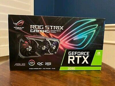 ASUS ROG Strix GeForce RTX 3090 OC 24GB GDDR6X