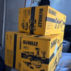 Dewalt 7 Tool Combo Kit Brand New 