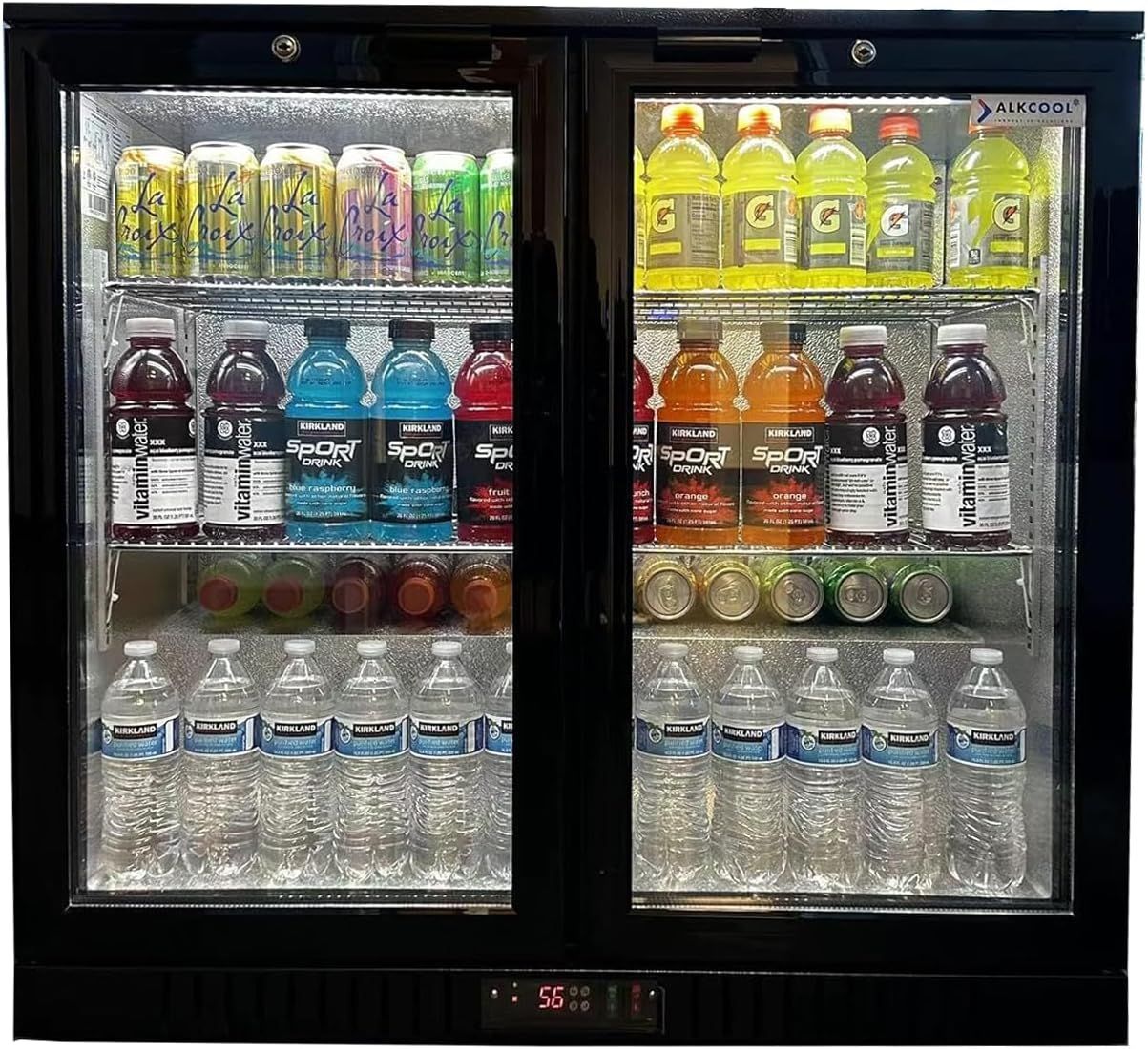 Back Bar Cooler Fridge,7 Cu Ft Mini Compact Commercial Beer Refrigerator