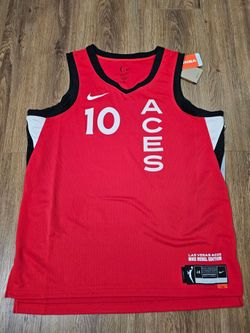 New Kelsey Plum Nike Las Vegas Aces Rebel Edition WNBA Jersey Womens Large