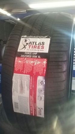 245/35/20 Atlas tires