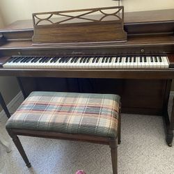 Free: Acrosonic Baldwin Piano with bench