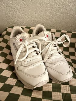 Women's/Children White Reebok Shoes