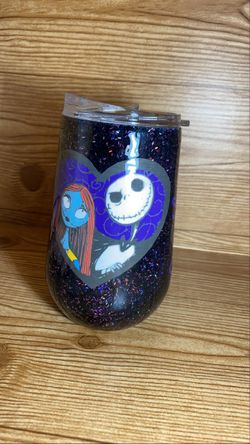 nightmare before Christmas tumbler