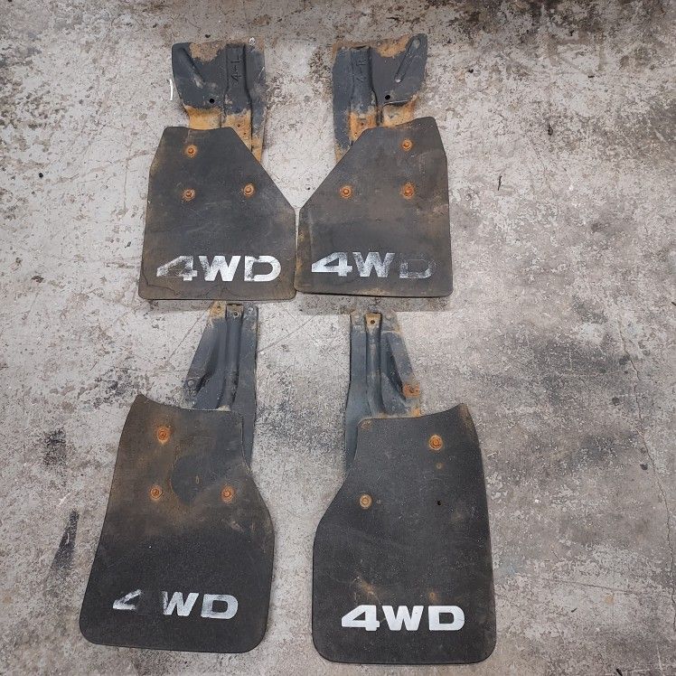 Toyota Truck And 4runner Mudflaps And Brackets