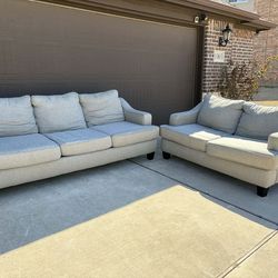 Beautiful Couch And Loveseat