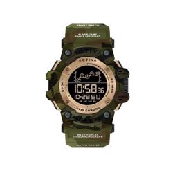 Army Green Camouflage Activa X Invicta Digital Watch (ACW8082-021)