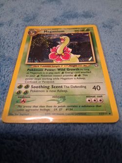 Meganium vintage pokémon