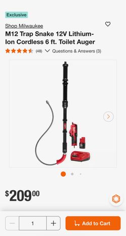 Milwaukee M12 Trap Snake