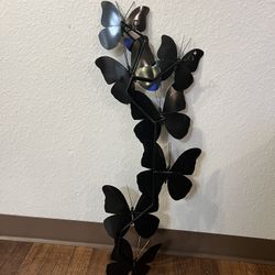 Metal Butterfly Decor 