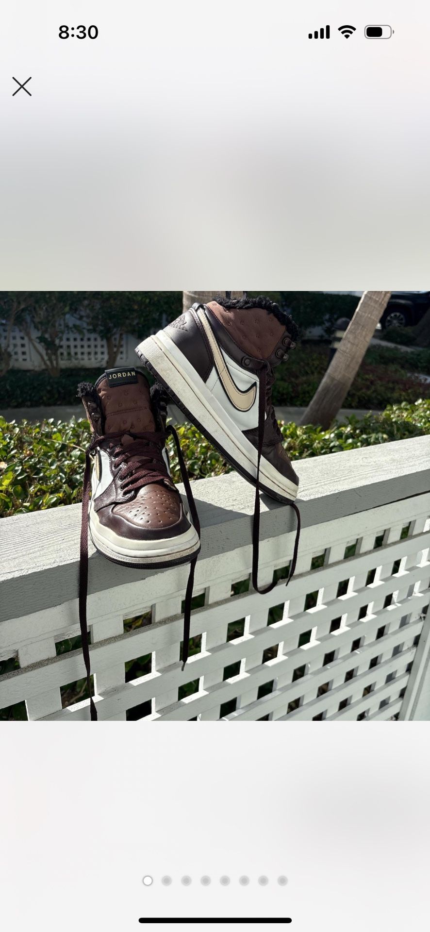 Water Proof Women’s Jordan Size 8.5