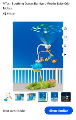 VTech Soothing Ocean Slumbers Mobile, Baby Crib Mobile
