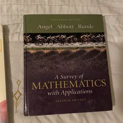 Mathematic And applications Textbook