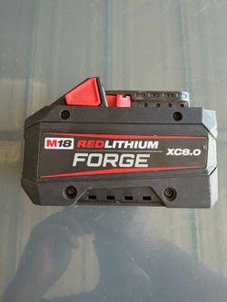Milwaukee M18 Forge 8.0 battery