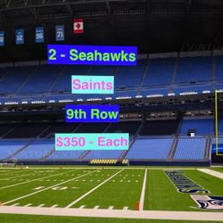 Seahawks Saints Tickets