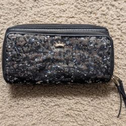 Juicy Couture Black Clutch Wallet