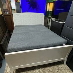 Full Bed Frame And Mattress