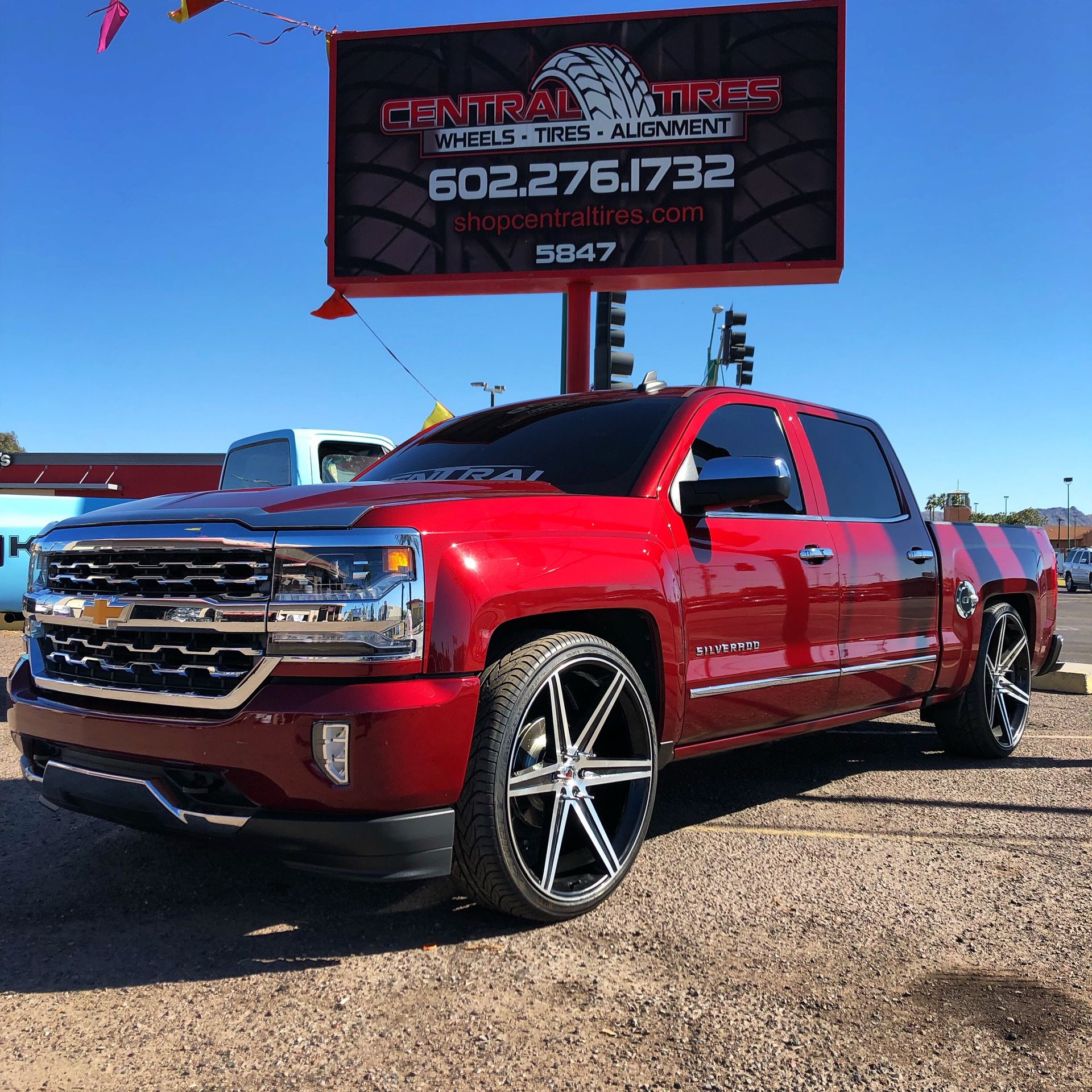 Lowering/ Drop Kits...... Chevy, ford / dodge / Nissan and more ..... CENTRAL TIRES 2 locations Phoenix & Tempe 6️⃣0️⃣2️⃣➖2️⃣7️⃣6️⃣➖1️⃣7