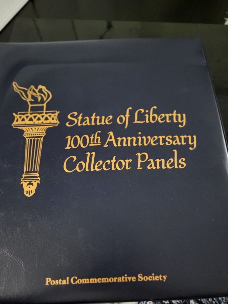 50 Pages Statue Of Liberty 100th Anniversary Collector Panels STAMPS