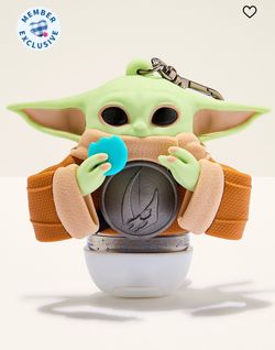 Grogu Bath and Body sanitizer holder