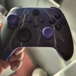 Custom Xbox Controller Purple Storm 